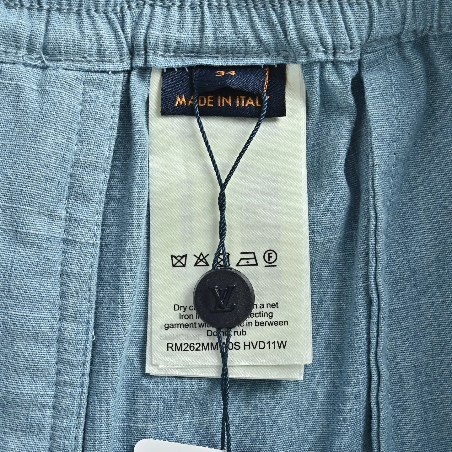 Louis Vuitton/Louis Vuitton front and back embroidered suit shorts